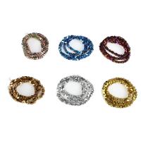 Ikke-magnetiske Hæmatit perler, du kan DIY, flere farver til valg, 3x3mm, 133pc'er/Strand, Solgt Per Ca. 38 cm Strand