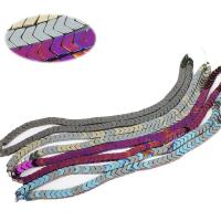 Non Magnetic Hematite Beads arrowhead Vacuum Plating DIY Sold Per Approx 38 cm Strand