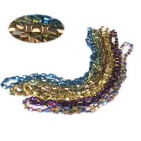 Ikke-magnetiske Hæmatit perler, du kan DIY, flere farver til valg, 6x6x2mm, 66pc'er/Strand, Solgt Per Ca. 38 cm Strand