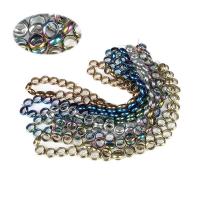 Nicht-magnetische Hämatit Perlen, rund, DIY, keine, 10x3mm, 140PCs/Strang, verkauft per ca. 38 cm Strang