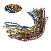 Ikke-magnetiske Hæmatit perler, du kan DIY, flere farver til valg, 4x6mm, 70pc'er/Strand, Solgt Per Ca. 38 cm Strand