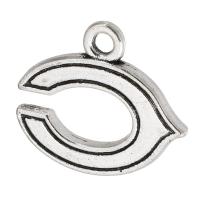 Zinc Alloy Pendants antique silver color plated Unisex silver color nickel lead & cadmium free Approx 2mm Sold By KG