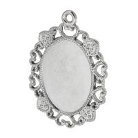 Zinc Alloy Pendants antique silver color plated Unisex silver color nickel lead & cadmium free Approx 2.5mm Sold By KG