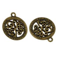 Zinc Alloy Pendants Tree antique bronze color plated Unisex & hollow nickel lead & cadmium free Approx 2mm Sold By KG