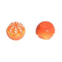Mobile Phone DIY Decoration, Resin, Tangerine, more colors for choice, 17x13mm, Sold By PC