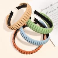 Hair Bands PU Leather with Plastic vintage & Korean style & for woman Sold By PC