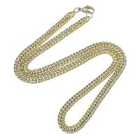 Corrente de colar, Aço inoxidável 304, joias de moda & unissex, 5mm, comprimento Aprox 17.5 inchaltura, vendido por PC