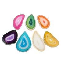 Μενταγιόν με Πολύτιμους Λίθους Κοσμήματα, Φυσική πέτρα, Ακανόνιστη, DIY & διαφορετικά υλικά για την επιλογή, περισσότερα χρώματα για την επιλογή, νικέλιο, μόλυβδο και κάδμιο ελεύθεροι, 45-85, Τρύπα:Περίπου 2mm, Sold Με PC