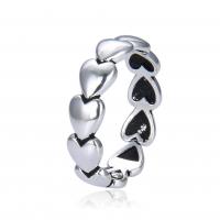 Brass Finger Ring platinum color plated Adjustable & Unisex silver color Sold By PC