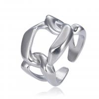 Brass Cuff Finger Ring, plated, Adjustable & Unisex & hollow, more colors for choice, Sold By PC