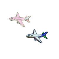Enamel Brooch, Tibetan Style, Airplane, plated, Unisex, more colors for choice, nickel, lead & cadmium free, 29x22mm, 10PCs/Lot, Sold By Lot
