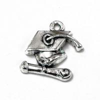 Zinc Alloy Pendants plated silver color Sold By PC