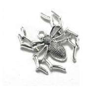 Zinc Alloy Animal Pendants Spider plated Sold By PC