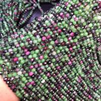 Ruby in Zoisite Beads polished Star Cut Faceted & DIY mixed colors Sold Per Approx 38 cm Strand