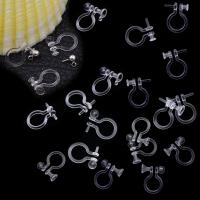Resin Earring Clip fashion jewelry & DIY & Unisex & transparent Sold By PC