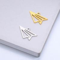 Stainless Steel Pendants, 304 Stainless Steel, Vacuum Ion Plating, DIY, more colors for choice, 11.50x16mm, 5PCs/Bag, Sold By Bag