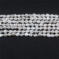 Keshi Cultured Freshwater Pearl Beads, DIY & different size for choice, white, Sold Per Approx 14-15 Inch Strand