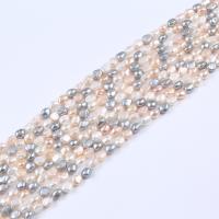 Cultured Baroque Freshwater Pearl Beads, DIY, mixed colors, 8-9mm, Sold Per Approx 14-15 Inch Strand