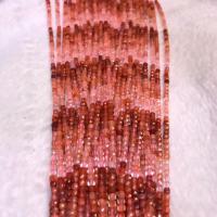 Yunnan Red Agate perla, Quadrato, lucido, Faccia a taglio stellare & DIY, rosso, 4mm, Venduto per Appross. 38 cm filo
