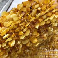 Gemstone Jewelry Beads, Beeswax, polished, DIY, yellow, 10mm, Sold Per Approx 38 cm Strand