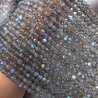 Perles Pierre de lune, Moonstone, poli, DIY & facettes, couleurs mélangées, Vendu par Environ 38 cm brin