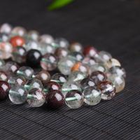Natural Quartz Jewelry Beads Green Phantom Quartz polished Sold Per Approx 14.96 Inch Strand