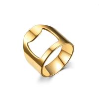 Titantium Steel finger ring, Titan Stål, Rund, plated, mode smycken & olika storlek för val & ihålig, fler färger för val, 10x1.10mm, Säljs av PC