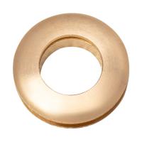 Messing Hætte, Donut, guldfarve belagt, du kan DIY & forskellig størrelse for valg, gylden, nikkel, bly & cadmium fri, Solgt af PC