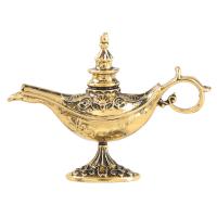 Zinc Alloy Brooches Lamp of Aladdin plated fashion jewelry & for woman nickel lead & cadmium free Sold By Lot