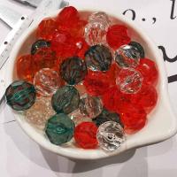 Transparent Acrylic Beads, Polygon, DIY & different size for choice, more colors for choice, Sold By Bag