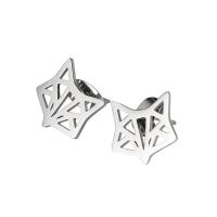 Stainless Steel Stud Earrings, 304 Stainless Steel, different styles for choice & for woman & hollow, original color, Sold By Pair