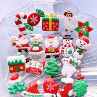 Mobile Phone DIY Decoration Resin epoxy gel Christmas Design 1.0-2.0cm Sold By PC