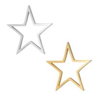 Stainless Steel Pendants 201 Stainless Steel Star Vacuum Ion Plating fashion jewelry & Unisex Sold By Bag