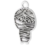 Tibetan Style Pendants, Mummy, antique silver color plated, Unisex, silver color, nickel, lead & cadmium free, 13x22x1mm, Hole:Approx 2mm, Sold By KG