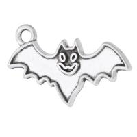 Tibetan Style Animal Pendants, Bat, antique silver color plated, Unisex, silver color, nickel, lead & cadmium free, 23x13x1.50mm, Hole:Approx 2mm, Sold By KG