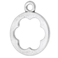 Tibetan Style Pendants, antique silver color plated, Unisex & hollow, silver color, nickel, lead & cadmium free, 15x19x1.50mm, Hole:Approx 2mm, Sold By KG