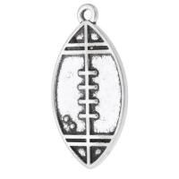 Tibetan Style Pendants, antique silver color plated, Unisex, silver color, nickel, lead & cadmium free, 15x30x1.50mm, Hole:Approx 2mm, Sold By KG