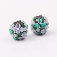 Lampwork Beads, Round, DIY & different size for choice, more colors for choice, Sold By PC