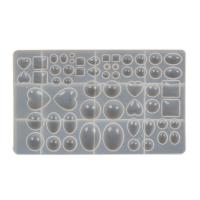 Conjunto de moldes epóxi DIY, silicone, 255x165x2mm, vendido por PC