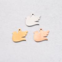 Stainless Steel Pendants 304 Stainless Steel Dove DIY Approx 1.7mm Sold By PC