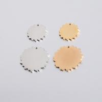 Μενταγιόν από ανοξείδωτο χάλυβα κοσμήματα, 304 από ανοξείδωτο χάλυβα, DIY & διαφορετικό μέγεθος για την επιλογή, περισσότερα χρώματα για την επιλογή, 18mm,25mm, Τρύπα:Περίπου 1.6mm, Sold Με PC