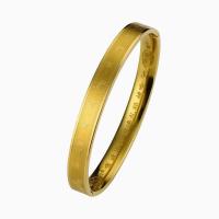304 Stainless Steel Bangle, Round, gold color plated, fashion jewelry, golden, 8mm, Inner Diameter:Approx 63mm, Sold By PC