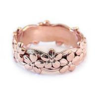 Zinc Alloy Finger Ring Flower plated fashion jewelry & for woman nickel lead & cadmium free Sold By PC