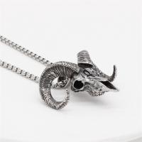 Stainless Steel Animal Pendants 304 Stainless Steel Sheep DIY & blacken original color Sold By PC