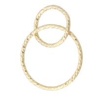 Gold Filled Linking Ring 14K gold-filled 23mm 10*10*1mm 15*15*1mm Sold By PC