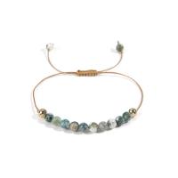 Gemstone Bracelets Natural Stone Adjustable & fashion jewelry & for woman mixed colors Length Approx 3.3-15 cm Sold By PC
