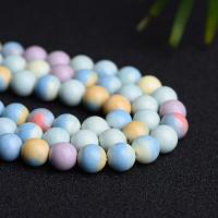 Gemstone Jewelry Beads, Natural Stone, Round, DIY & different size for choice, mixed colors, Sold Per 14.96 Inch Strand