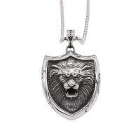 Stainless Steel Animal Pendants 304 Stainless Steel Shield DIY & blacken original color Sold By PC
