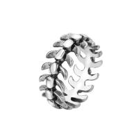 Палец кольцо из нержавеющей стали, Нержавеющая сталь 304, разный размер для выбора & Мужский, оригинальный цвет, 10mm, размер:7-12, продается PC