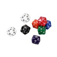 Resin Dice, irregular, Carved, random style & mixed pattern & different styles for choice, Random Color, 20mm, 20PCs/Lot, Sold By Lot